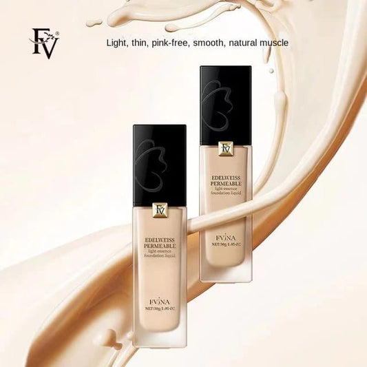 FV Edelweiss essence foundation: moisturizing, long-lasting, refreshing skincare base makeup.