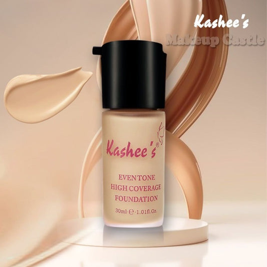 Kashees 24-hour waterproof foundation, high coverage