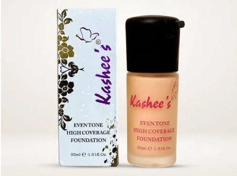 Kashees 24-hour waterproof foundation, high coverage