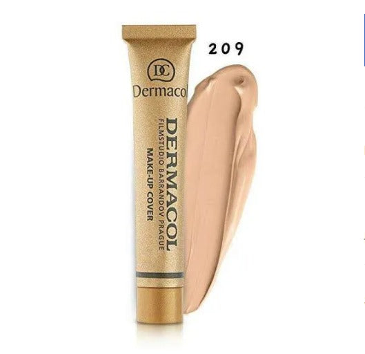 Dermacol Makeup 209 Cover Base, best quality, highly demanded foundation.