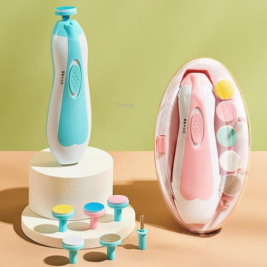 Electric Baby Nail Trimmer Set – Safe & Gentle Care for Tiny Nails
