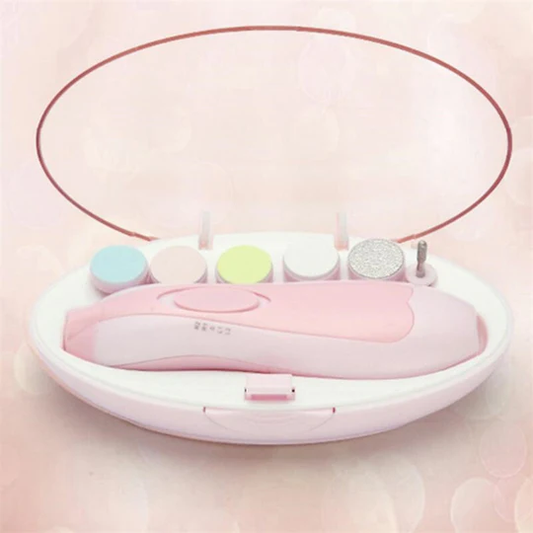 Electric Baby Nail Trimmer Set – Safe & Gentle Care for Tiny Nails